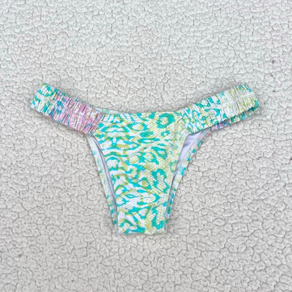 San Lorenzo Swim Ruched Side Bikini Bottom - Picture 1 of 5